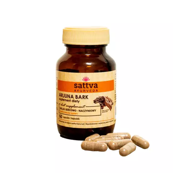 Arjuna kéregkivonat kapszula - 60 db - Sattva Ayurveda