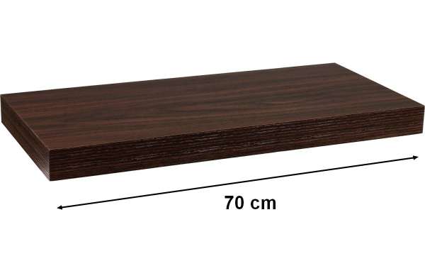 STILISTA Fali polc Volato 70 cm fa sötét