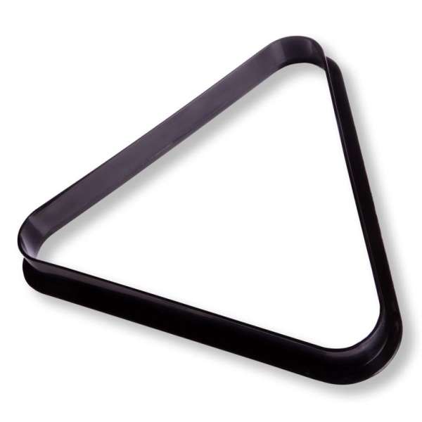 Műanyag biliárd háromszög, fekete 57,2 mm