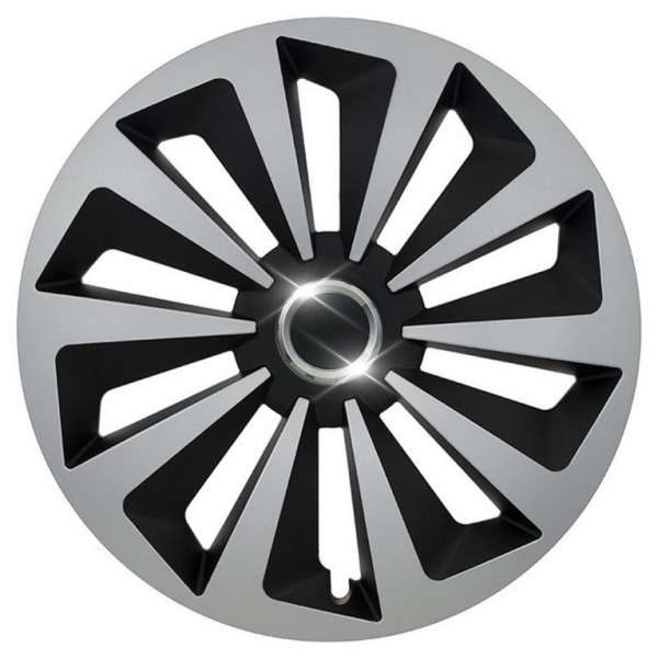 Dísztárcsa Fox Ring 13" 1db - fekete/ezüst