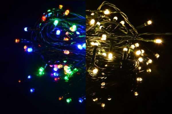 NEXOS Fényfüzér 40 LED Színes 3,9 m