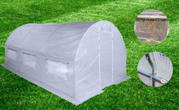 Home & Garden Fóliasátor 250 x 400 cm(10 m2) fehér