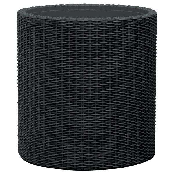 Keter Virágcserép CYLINDER L antracit