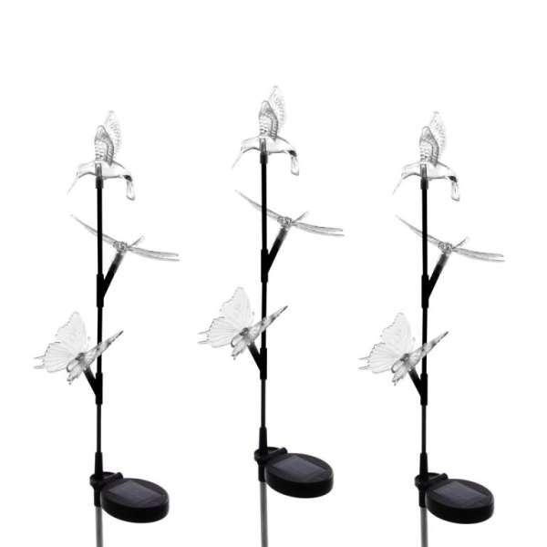 Kerti szoláris, dekoratív LED lámpa készlet Garth