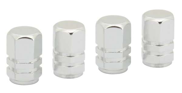 Compass Dekoratív szelep burkolat ezüst 4 db