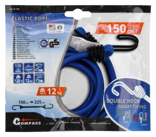 COMPASS Szorító horog 150 cm TÜV/GS