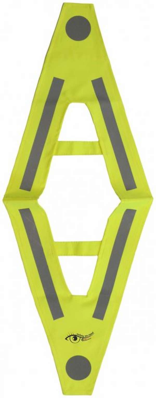 Compass Fényvisszaverő mellény V alakú sárga