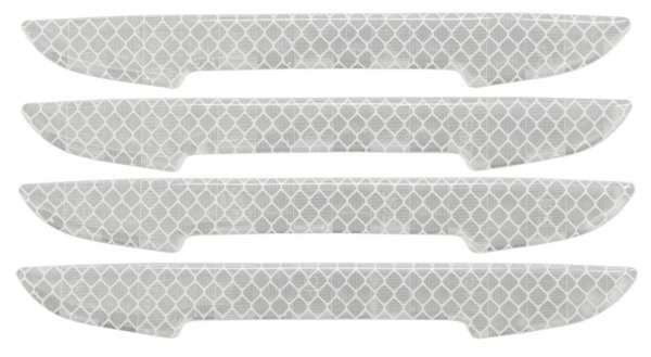 COMPASS Öntapadó ajtóvédő  DELTA ezüst 4db