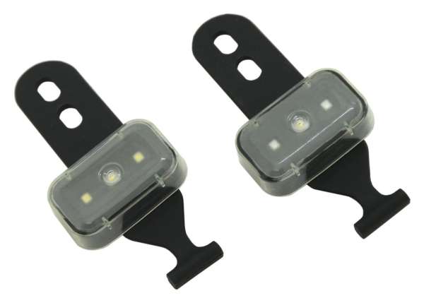 COMPASS Kerékpárlámpa készlet 2 db SILICON 2 funkció