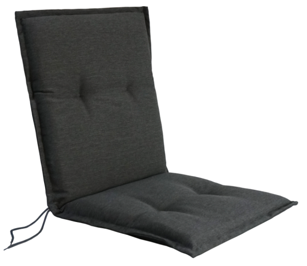 SUN GARDEN Párna alacsony székre NAXOS NIEDRIG antracit