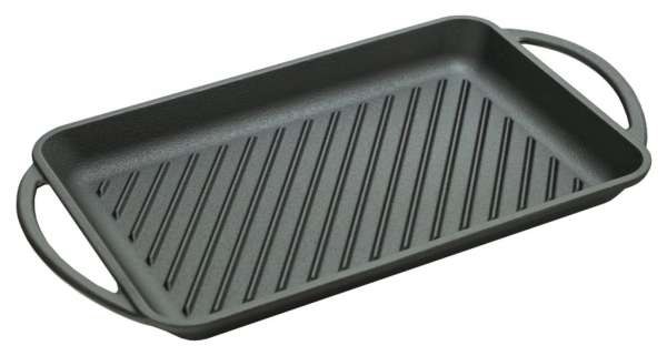 Cattara Grill serpenyő fogantyúval 33 x 21,5 cm öntöttvas