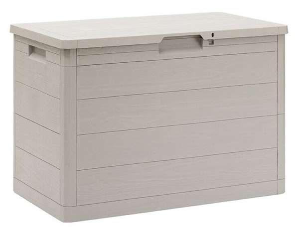 WOODYS Kerti műanyag tárolódoboz 160 L világosszürke