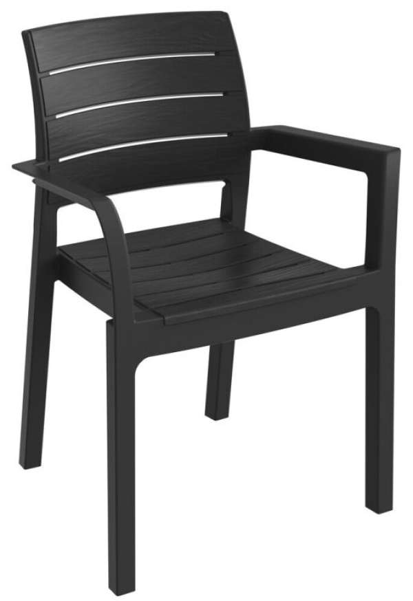 Műanyag szék RECANATI grafit