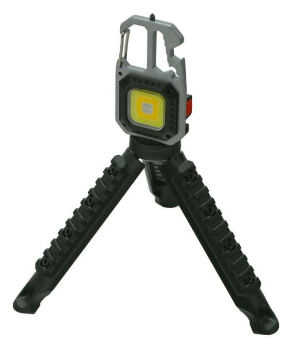Cattara Zseblámpa állvánnyal COB 600lm MULTI TRIPOD