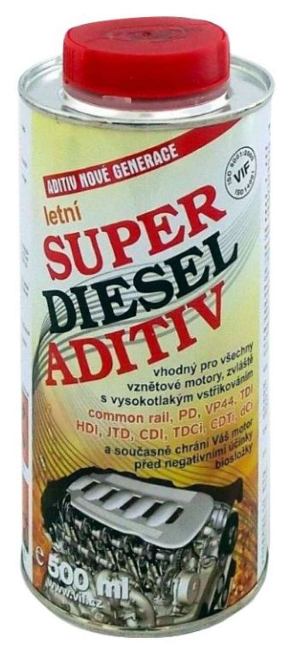 Dízel adalékanyag VIF(nyári) 500 ml
