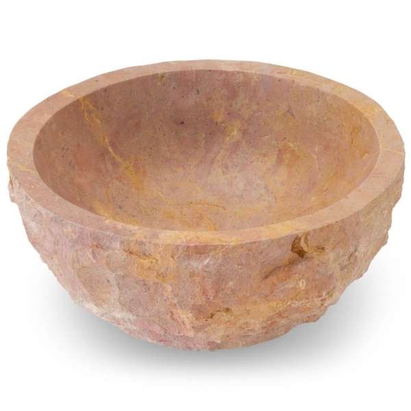 Mosdókagyló természetes kőből Savona Ø 35 - 40 cm