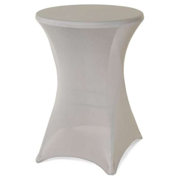 Huzat magas asztalhoz rugalmas 80 x 80 x 110 cm szürke