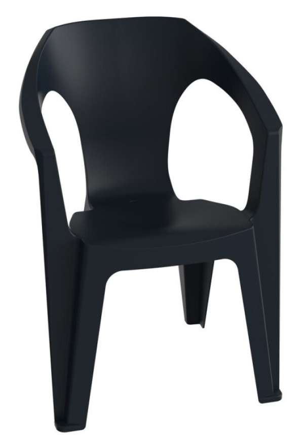 TOOMAX Műanyag karosszék MARINA grafit