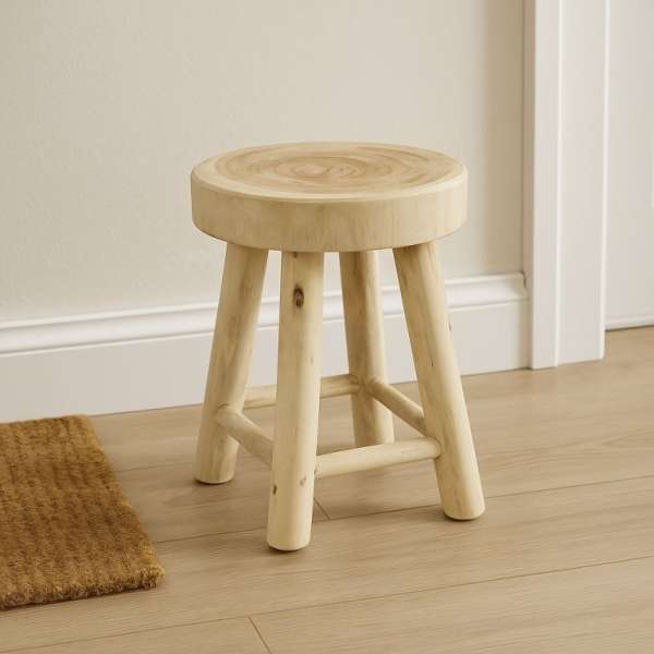 Szék teakfából DIVERO 45 cm