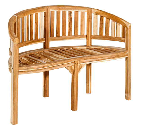 Teakfa kerti pad 2 személyes 120 cm