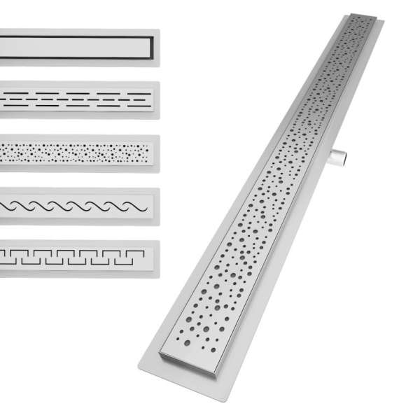 AQUAMARIN Perforált zuhany padlólefolyó 80 cm