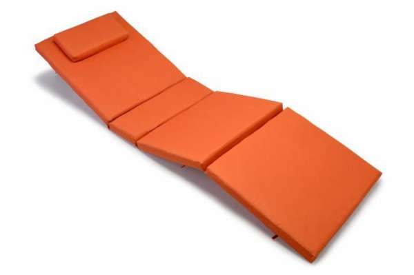 Párna nyugágyhoz Garth - narancssárga