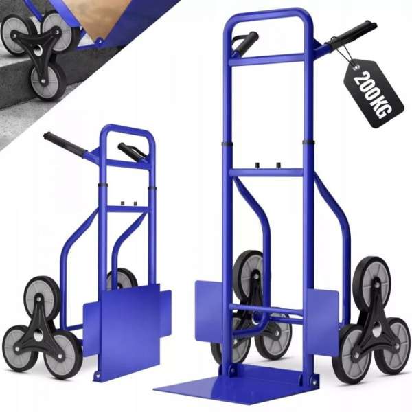 Kézikocsi 3 kerekű alumínium kocsi teherbírás 200 kg