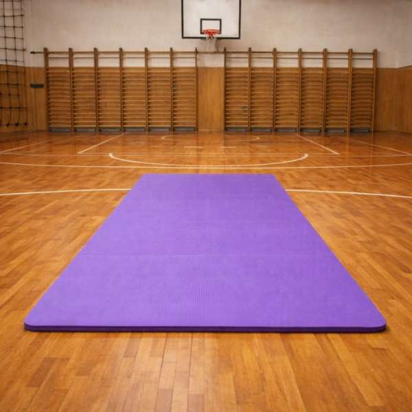 Tornaszőnyeg  XXL 210 × 110 × 2 cm lila szín