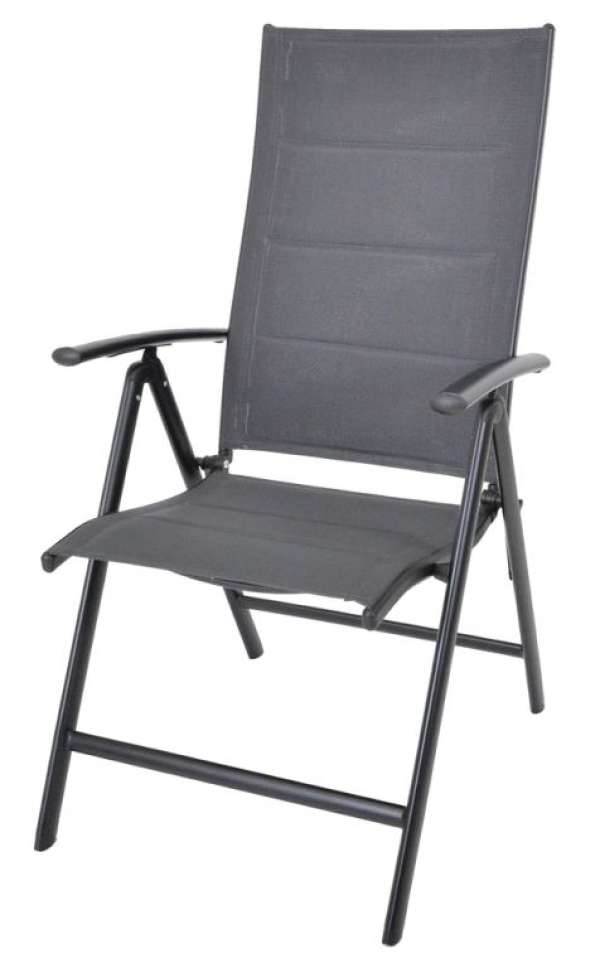Kerti dönthető szék alumínium szürke