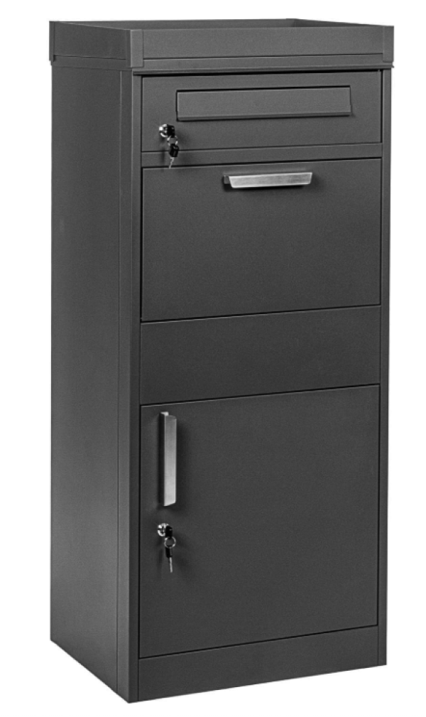 STILISTA Postaláda 120 x 50 x 38 cm fekete