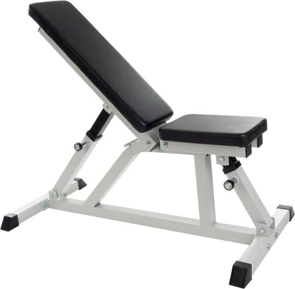 ScSPORTS Állítható súlyzópad 200 kg fehér/fekete