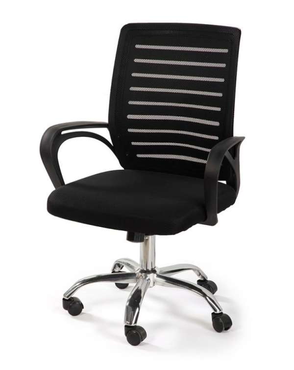 Ergonomikus irodai szék fekete hálós