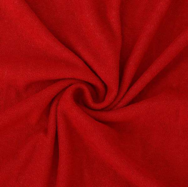 Froté lepedő (160 x 200 cm) - piros