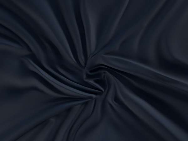 Szatén lepedő (180 x 200 cm) - sötét kék