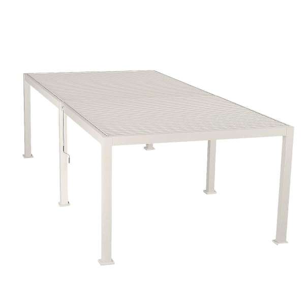 MEGAN alumínium kerti pavilon 6x3 m (elefántcsont)