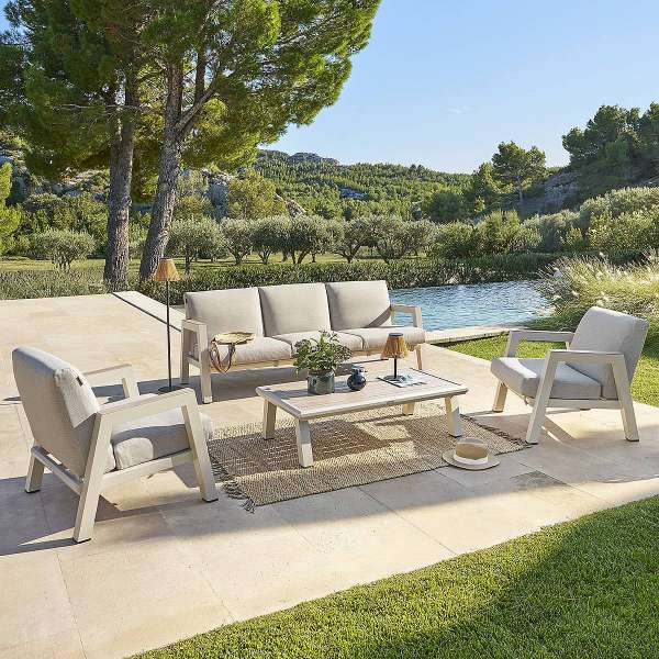 HELIOS alumínium szett 5 főre (elefántcsont)