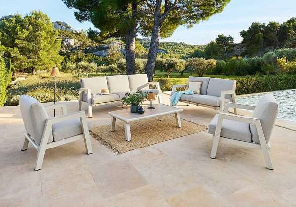 HELIOS alumínium szett 7 főre (elefántcsont)