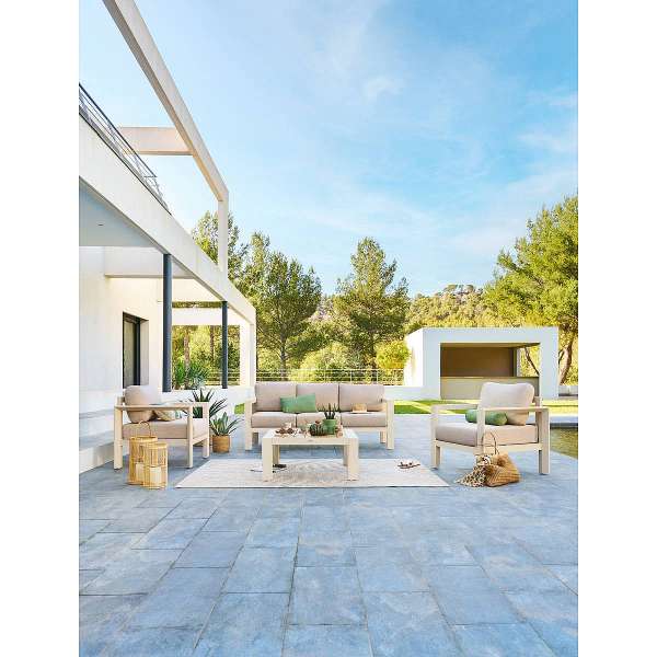 VANCOUVER alumínium szett 1+3+1 (elefántcsont)