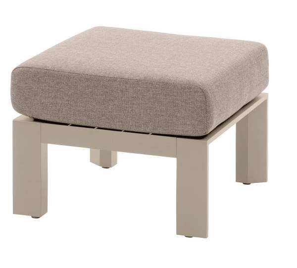 Alumínium asztal/szék 60x60 cm VANCOUVER (elefántcsont)