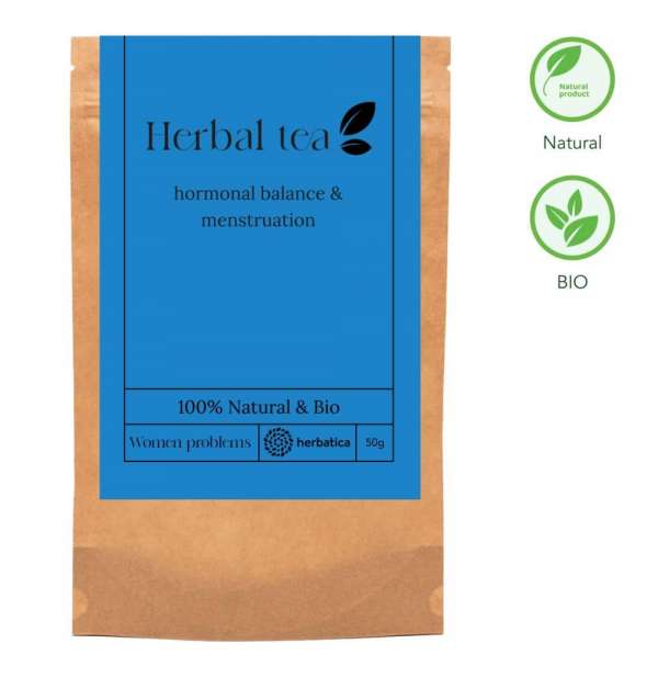 Tea női problémákra (menstruáció, hormonok) - 50 g - Herbatica
