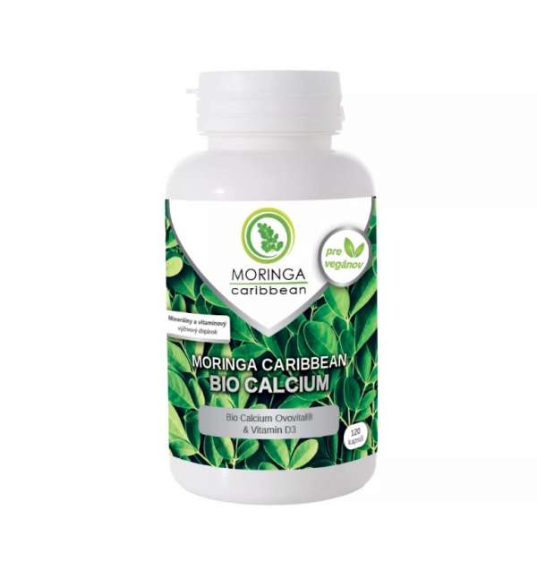 Moringa Bio Calcium - Moringa Caribbean - 120 kapszula