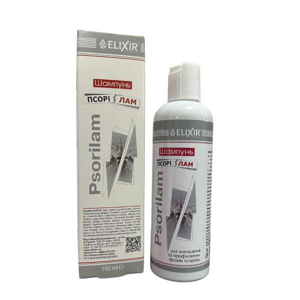Sampon pikkelysömörre Psorilam - 150 ml - Elixir