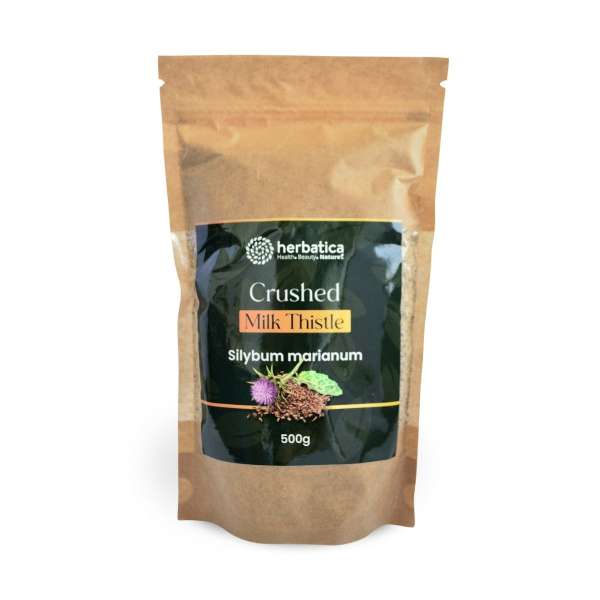 100% finomra zúzott máriatövis - 500g - Herbatica Csomagolás (Balenie): 500 g