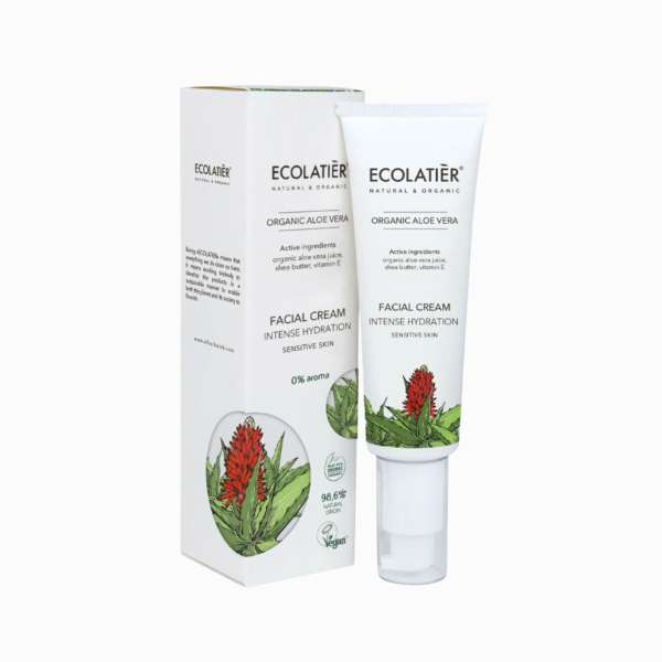 Ecolatier Organic Aloe Vera intenzíven hidratáló arckrém - 50 ml