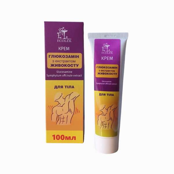 Ecolek glükózamint és fekete nadálytő-kivonatot tartalmazó testápoló krém – 100 ml
