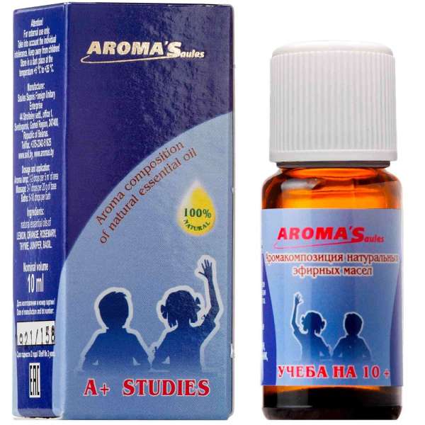 Aroma´Saules Illóolajkeverék Tanulás (10+) - 10 ml - Aroma'Saules