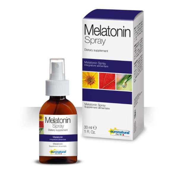 HealthNA Melatonin spray - táplálékkiegészítő - 30 ml - Euronatural