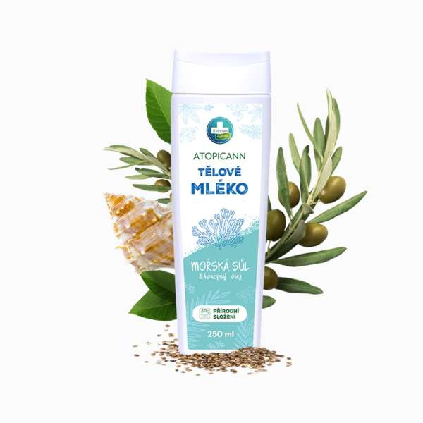 ATOPICANN természetes testápoló tej érzékeny bőrre - 250 ml - Annabis
