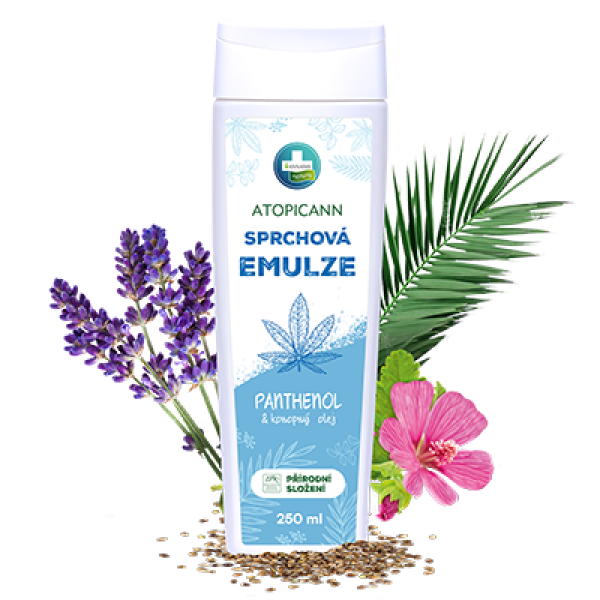 ATOPICANN tusoló emulzió panthenollal - 250 ml - Annabis