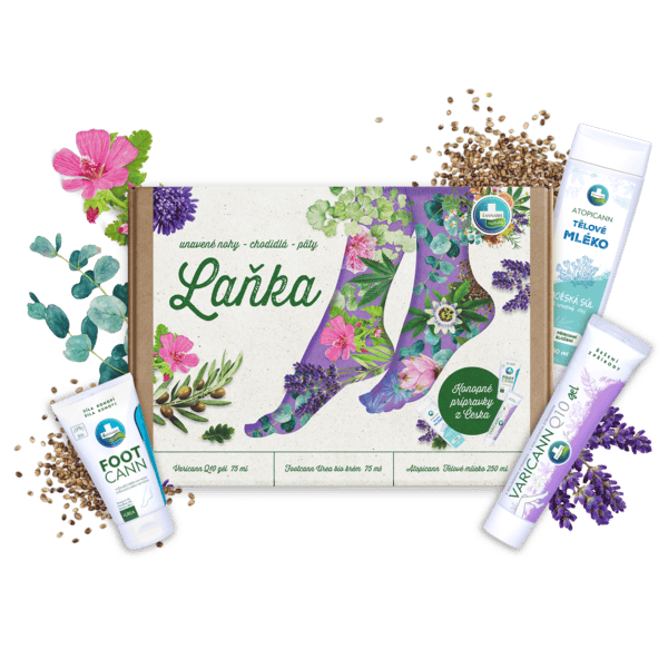 Ajándékcsomag ŐZIKE a fáradt lábakra, lábfejre és sarokra - Annabis